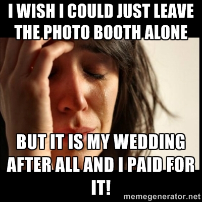 Bride Photo Booth Meme
