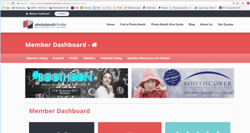 Member Dashboard Banner Ad