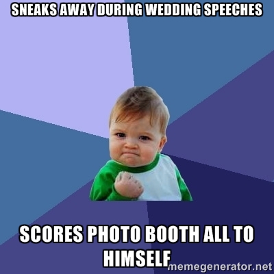 Little Kid Winning Photo Booth Meme