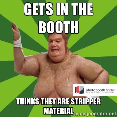 photo booth meme stripper