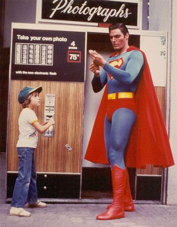 Superman Photo Booth